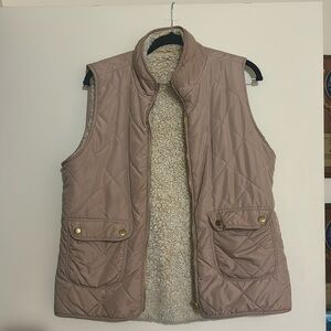 Pink Lily Reversible Vest